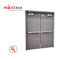 ASICO UL Listed Fire Rated Double Leaf Swing Hotel Doors For Commercial